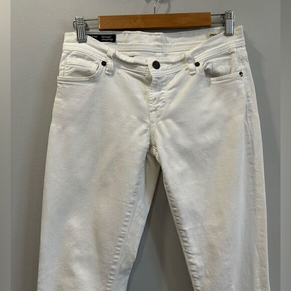 Citizens of Humanity Ava Straight Leg White Jeans - Picture 4 of 13